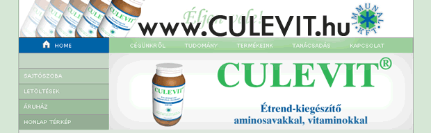 www.CULEVIT.hu - Az Immunal Kft honlapja